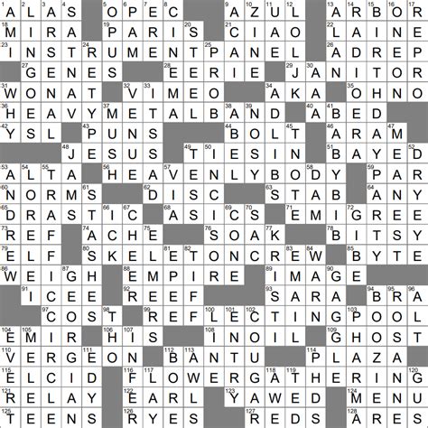 LA Times Crossword 31 Mar 24, Sunday – LAXCrossword.com